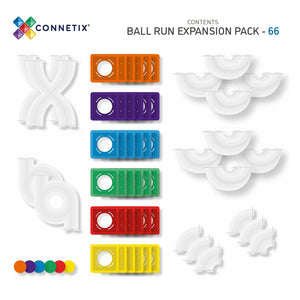 Connetix Magnetbausteine "Rainbow Ball Run Expansion Pack" | 66-teilig – Detailansicht 8