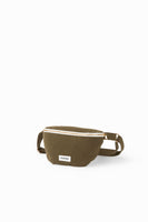 „Rive Droite Custine Gürteltasche – Military Green, kompakter Fanny Pack mit verstellbarem Gurt“