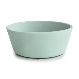 Mushie Bol en silicone à ventouse | Cambridge Blue