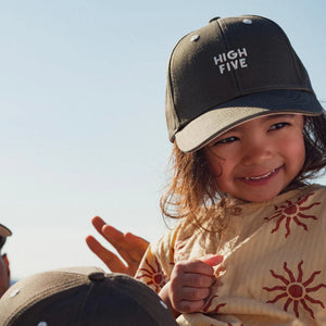 Chamaye Baseball Cap "High Five" Kaki | Kids & Adults