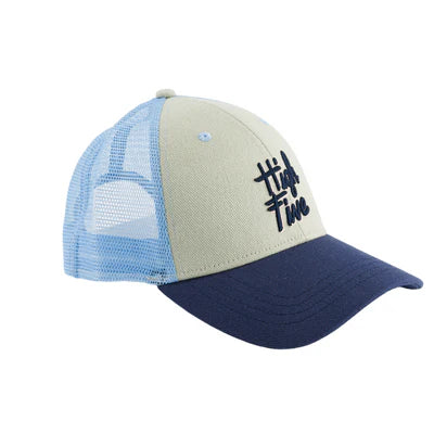 Chamaye Cap "Trucker High Five" Blue | Kids