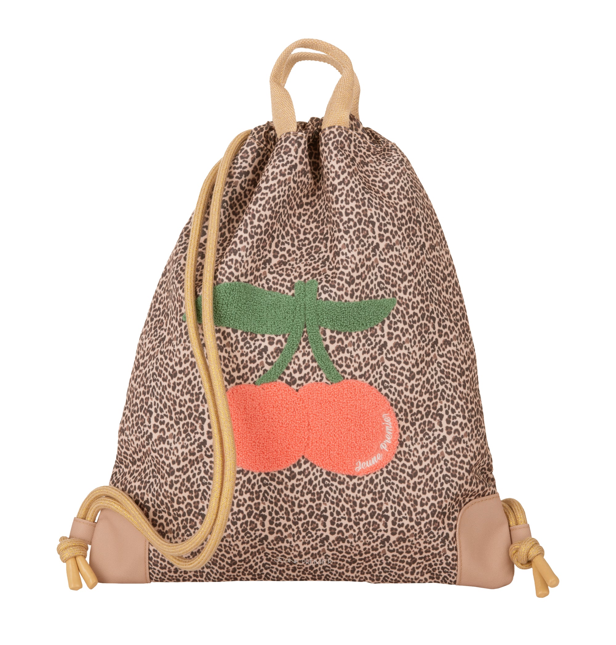 Jeune Premier City Bag "Leopard Cherry"