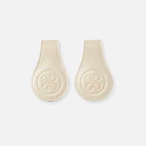 Cloby Clips Magnétiques en Cuir Lot de 2 | Beige