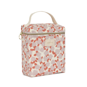Nobodinoz Kühltasche Blumen Rot und Rosa Kinder Lunch Tasche isoliert
