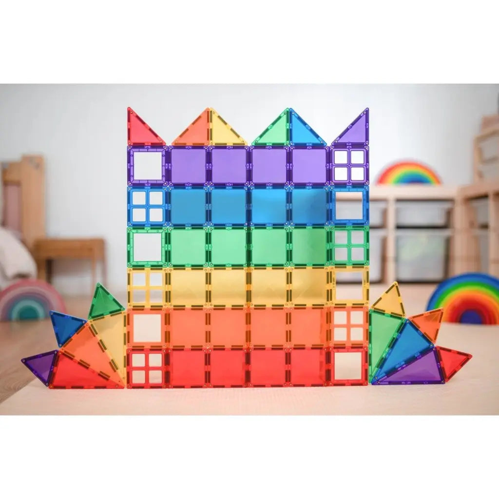 Connetix Magnetbausteine "Rainbow Starter Set Pack" 60-teilig