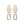 Cloby Crochets pour Poussette Lot de 2 | Beige