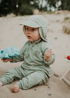 Cloby UV-Sonnenhut | Olive Green/Sandy Beach