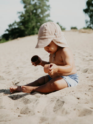 Cloby UV-Sonnenhut | Peanut / Brown
