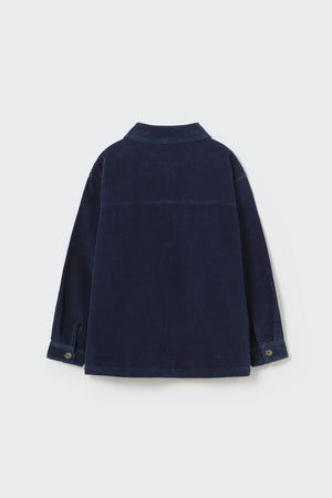 Cozmo Cord Hemd "Dakark" |  Navy Denim