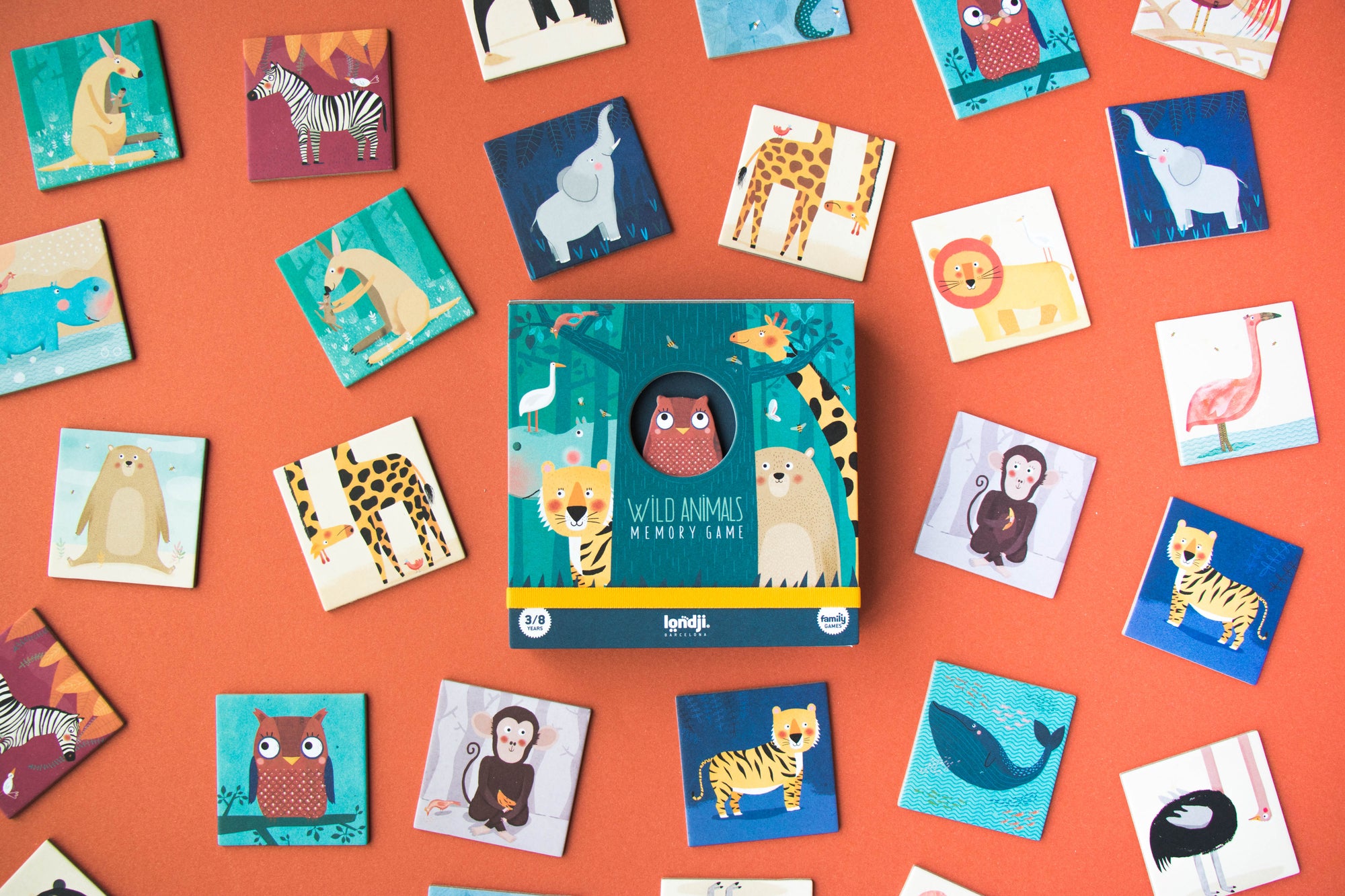 Londji Memory "Wild Animals"