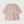 Gray Label Baby Kleid Faded Pink, Baby-Kleid aus Bio-Baumwollfleece mit Elastan, geraffter Rock, Druckknöpfe am Rücken