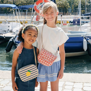 Rockahula Tasche "Lemon Drop" | Blue Stripy