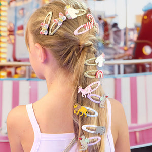 Rockahula Haar-Clips "Rainbow Unicorn"
