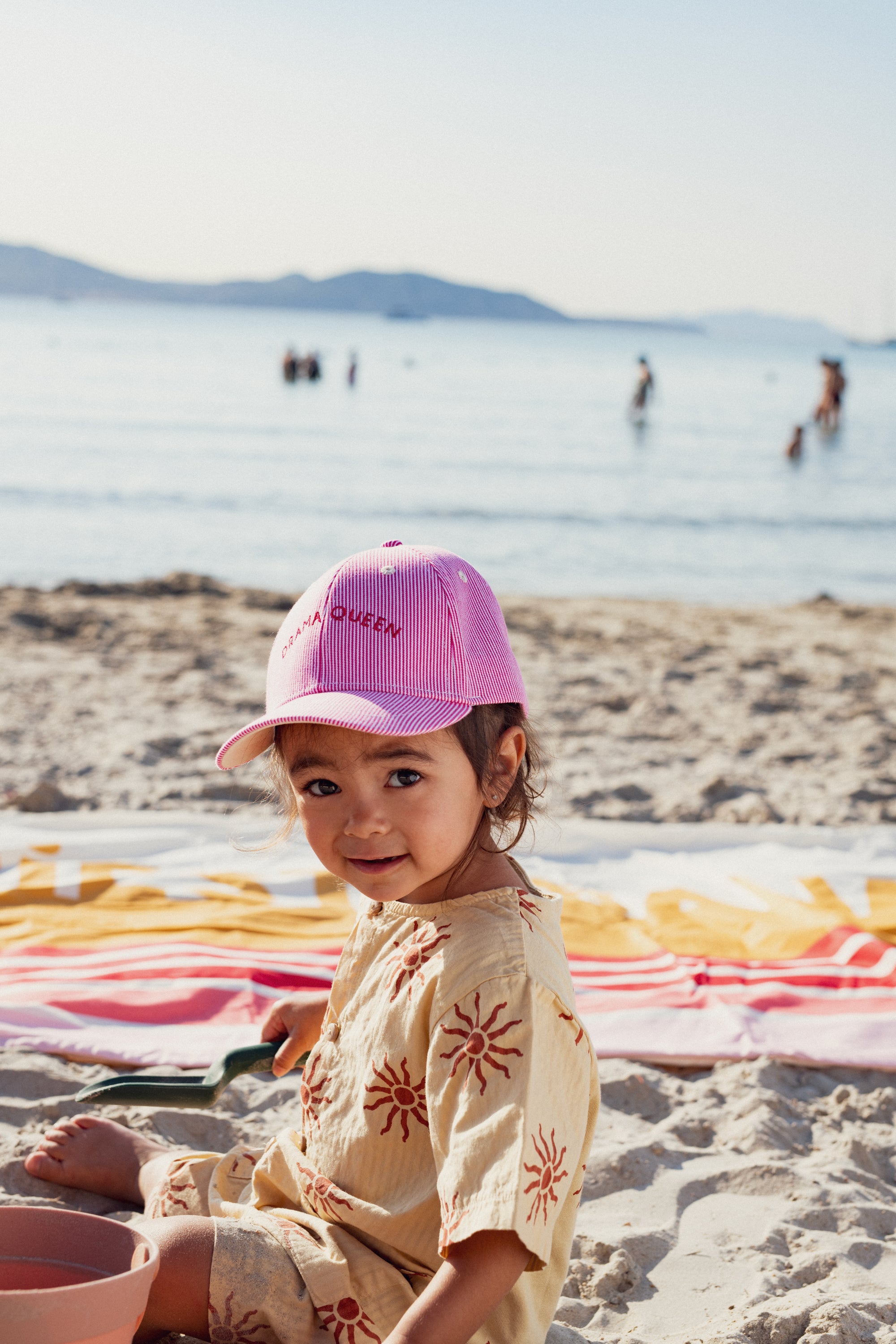 Chamaye Baseball Cap "Drama Queen" Pink | Kids & Adults