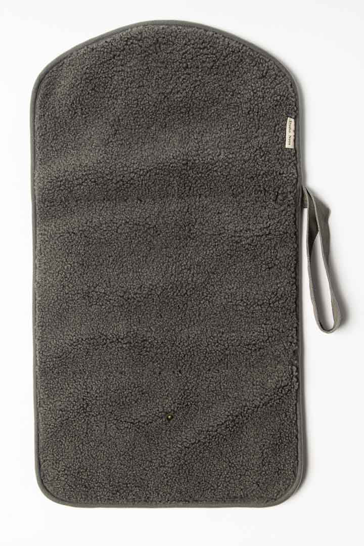 Studio Noos Wickelunterlage "Teddy" Dark Grey