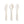 Mushie Besteck 3er Set | Ivory