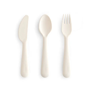 Mushie Besteck 3er Set | Ivory