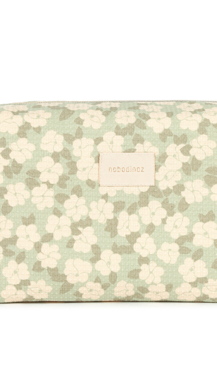 Nobodinoz Kosmetiktasche "Diva Opera" Green Sakura