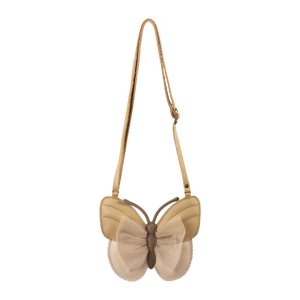 Donsje Umhängetasche "Qalja Vlinder" Gold Metallic