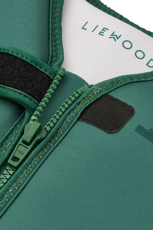 Liewood Schwimmweste "Dove" | Crocodile / Garden Green