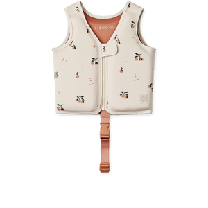 Liewood Schwimmweste Peach  Sea Shellaus flexiblem Neopren für Kinder