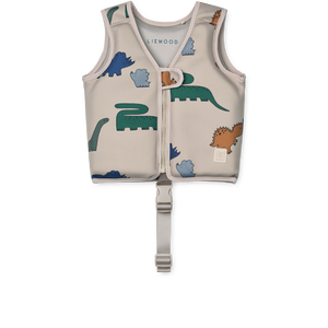 Liewood Schwimmweste Dove – Kinder Schwimmhilfe Dinosaurs Mist
