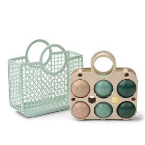 Liewood Petanque-Set Emmett Sandy Multi Mix für Garten und Strand