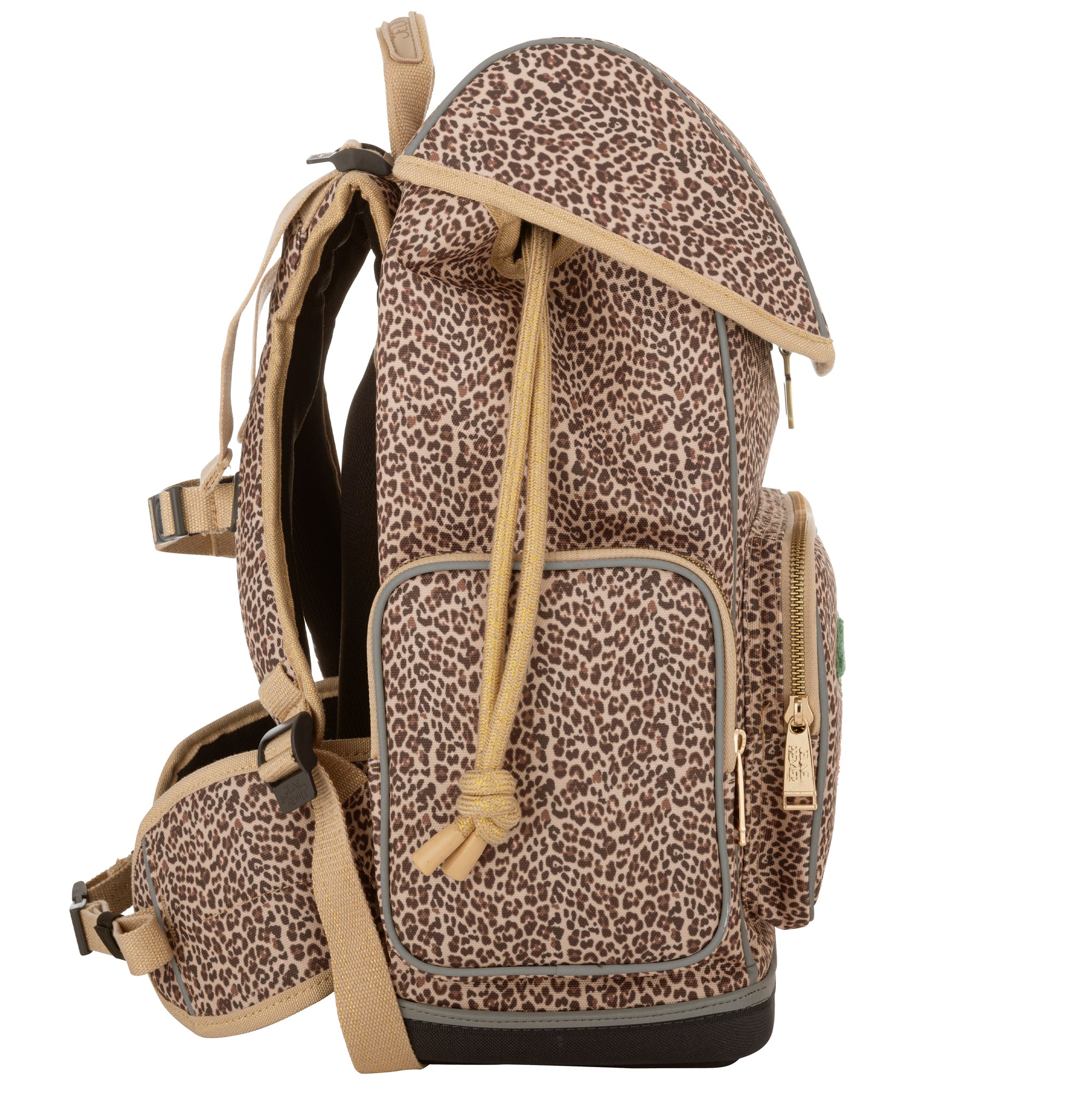 Jeune Premier Schulrucksack Ergomaxx "Leopard Cherry"