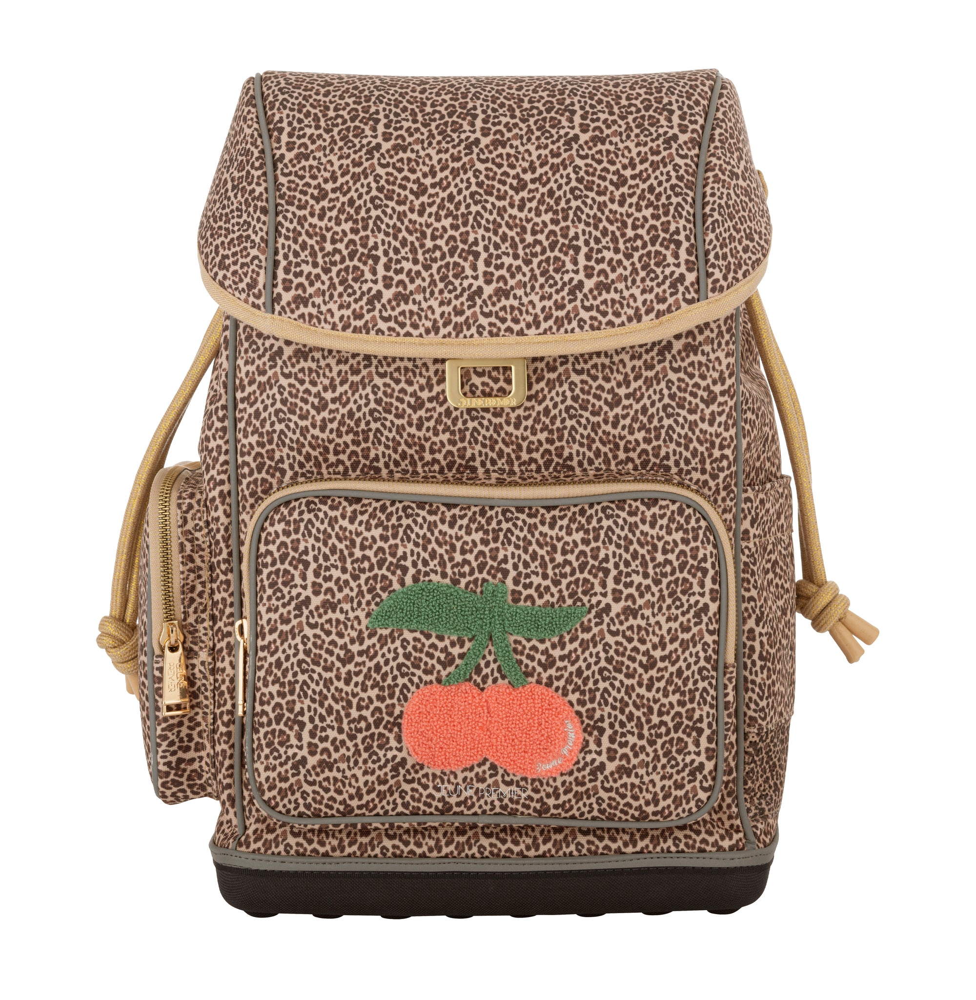 Jeune Premier Schulrucksack Ergomaxx "Leopard Cherry"