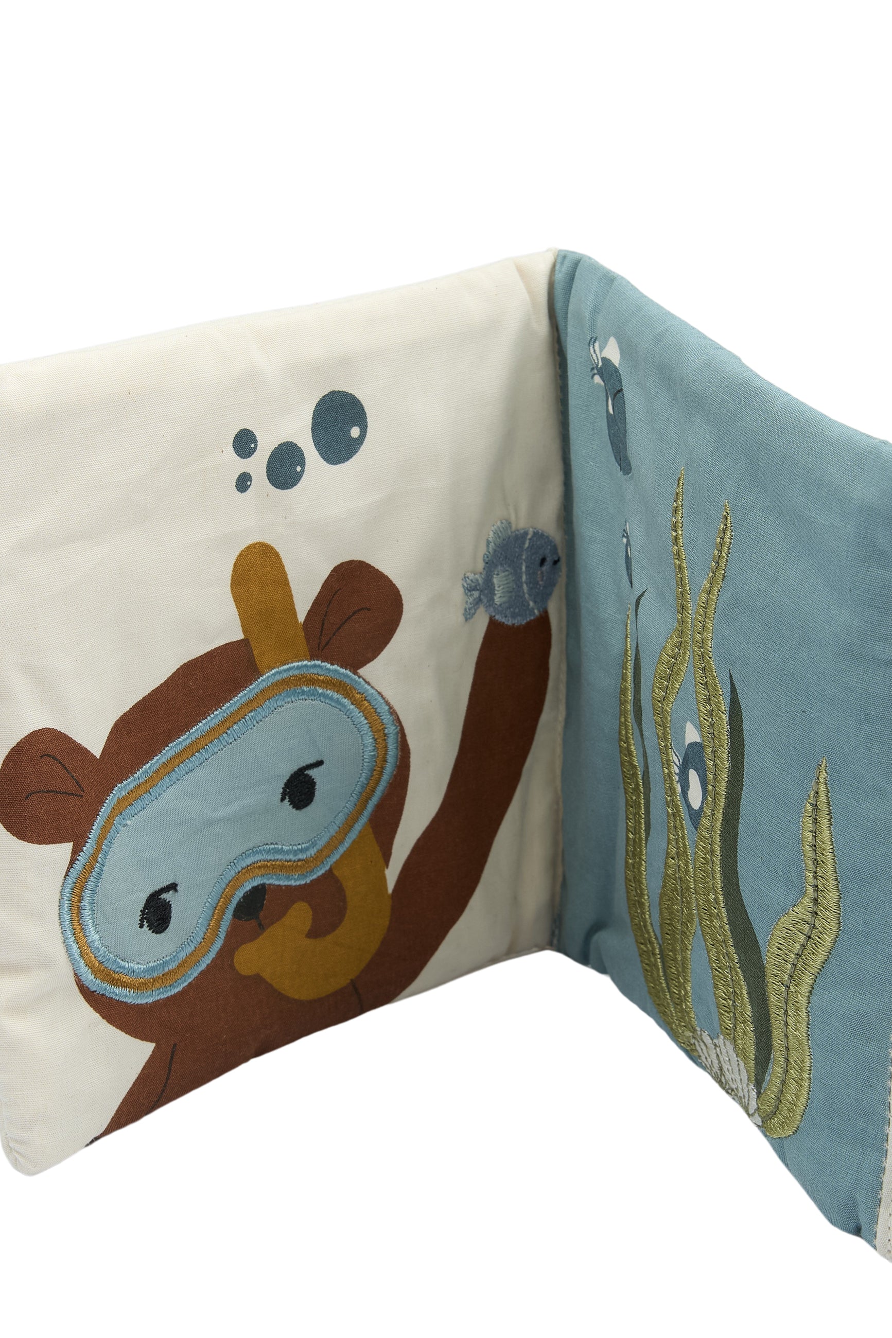 Fabelab Stoffbuch Sea | Whisper White