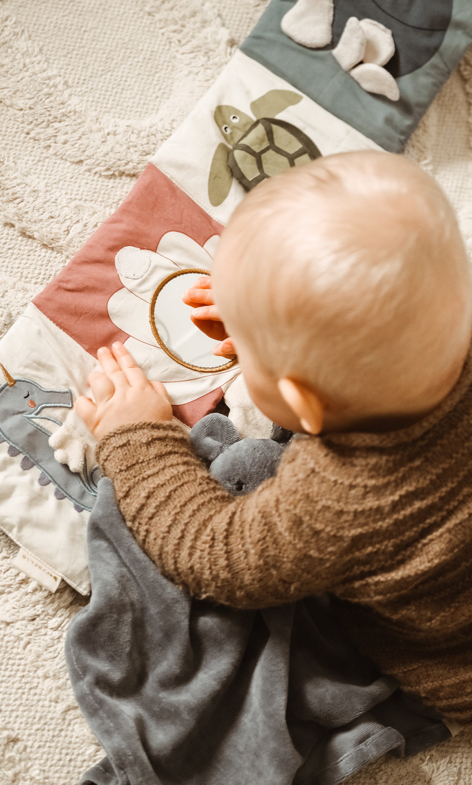 Fabelab Stoffbuch Sea | Whisper White