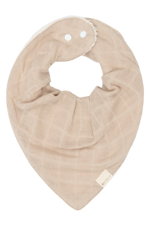 Fabelab Bandana-Lätzchen 3er-Pack Elefant On The Air | Oxford Tan