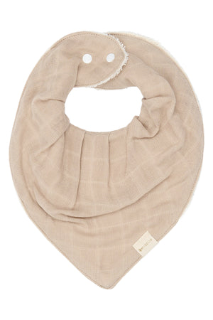 Fabelab Bandana-Lätzchen 3er-Pack Giraffe On The Air | Oxford Tan
