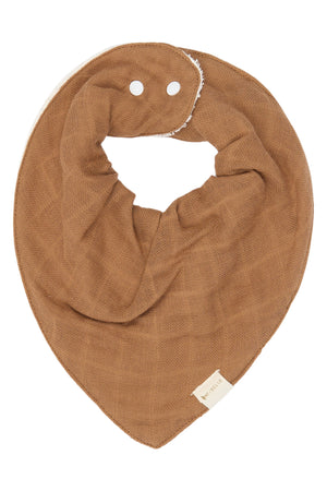 Fabelab Bandana-Lätzchen 3er-Pack Giraffe On The Air | Oxford Tan