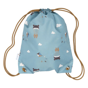 Fabelab Tasche String Bag Bear | Slate