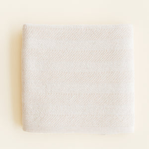 Hvid Babydecke "Freddie" | Cream