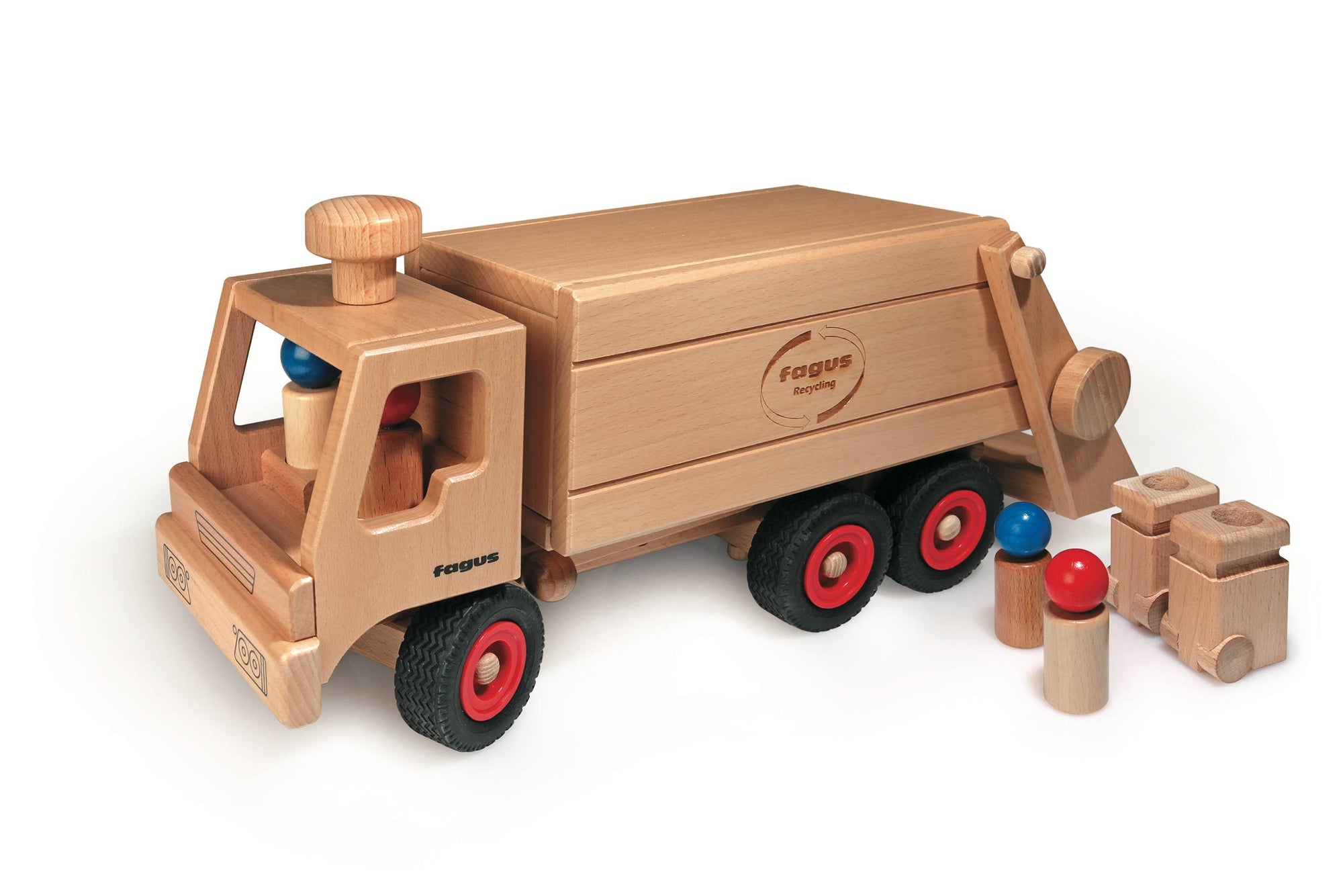 Fagus Müllkipper aus Holz