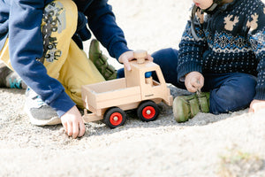 Fagus Lastwagen Unimog Basismodell aus Holz