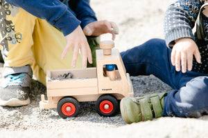 Fagus Lastwagen Unimog Basismodell aus Holz