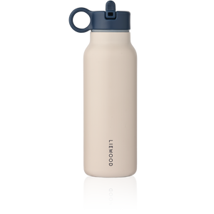 Bouteille d'eau Liewood "Falk 350 ml" | Panda / Sable