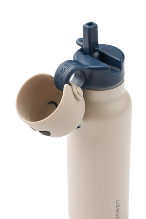 Bouteille d'eau Liewood "Falk 350 ml" | Panda / Sable