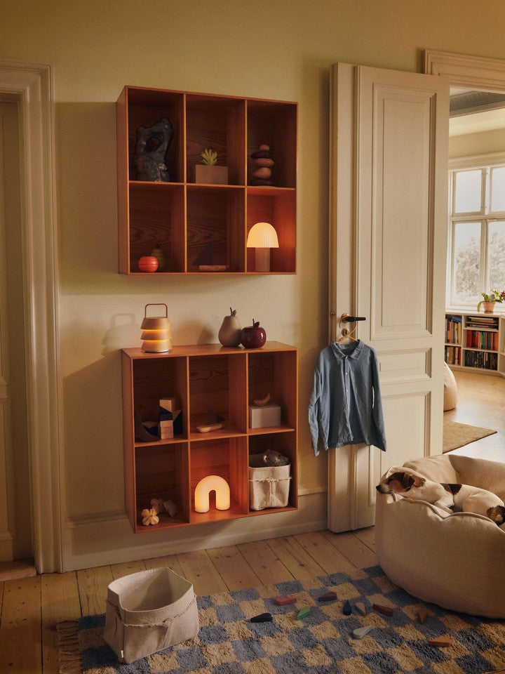 Ferm Living LED Tischlampe "Frill" Cashmere | White