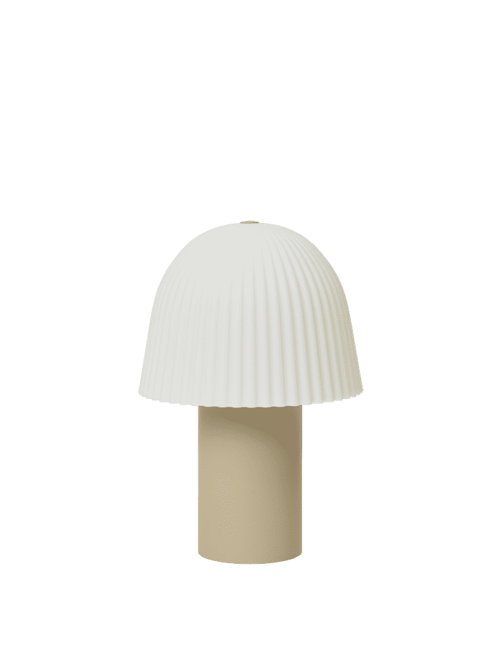 Ferm Living LED Tischlampe "Frill" Cashmere | White