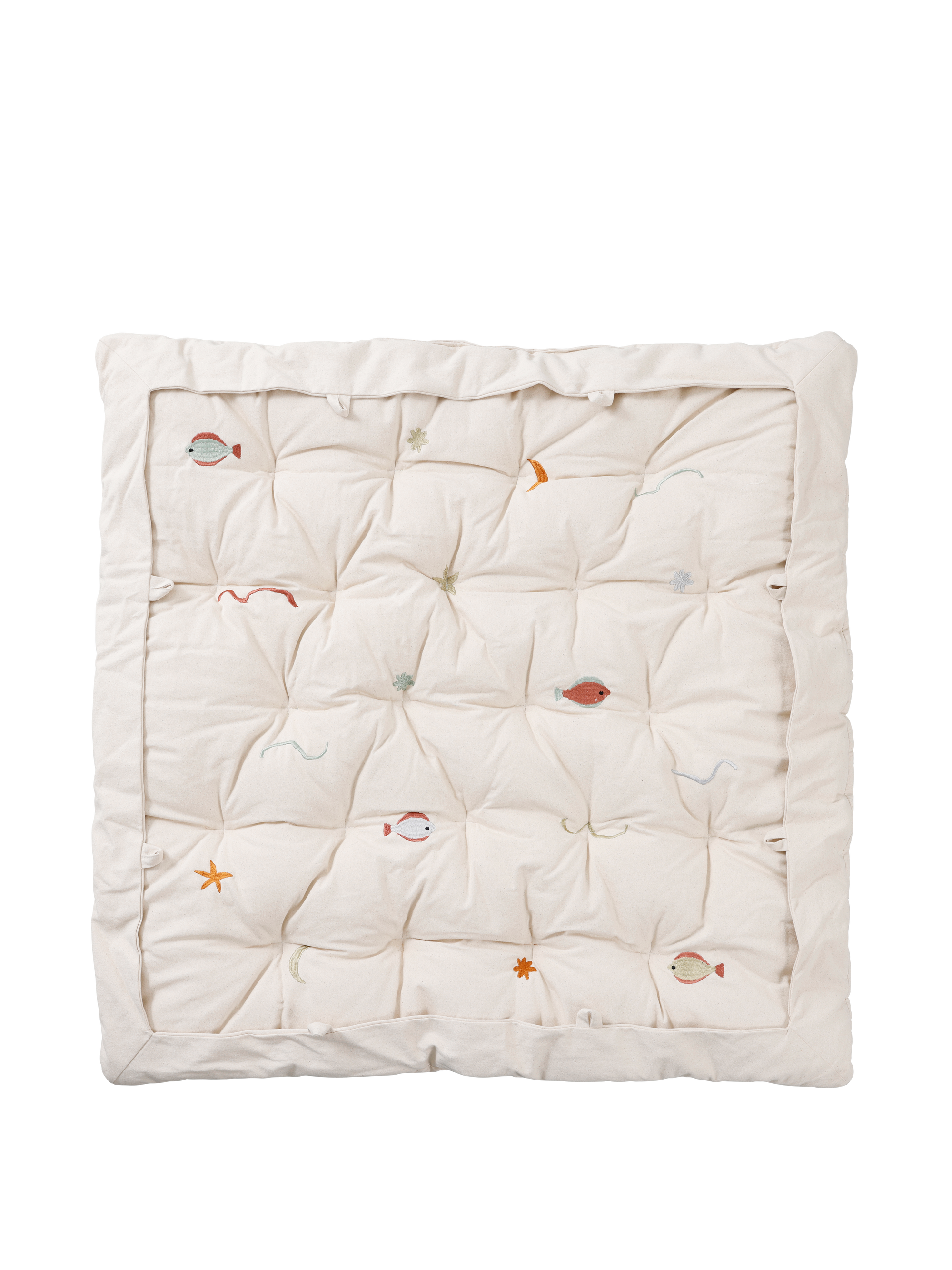 Ferm Living Gepolsterte Spielmatte "Harbour" Natur