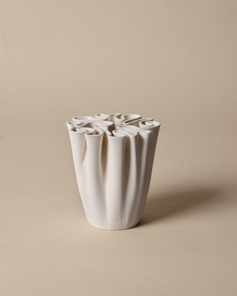 Ferm Living Vase "Dedali" Off White