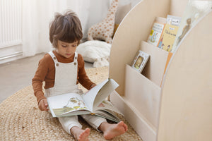 FitWood Bibliothèque KUMPU Montessori Blanc