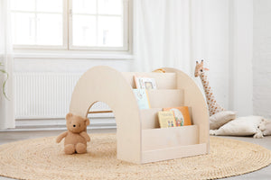 FitWood Bibliothèque KUMPU Montessori Blanc