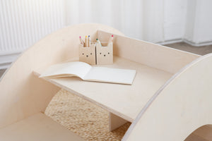 FitWood Bibliothèque KUMPU Montessori Blanc