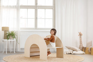 FitWood Bücherregal KUMPU Montessori Birche