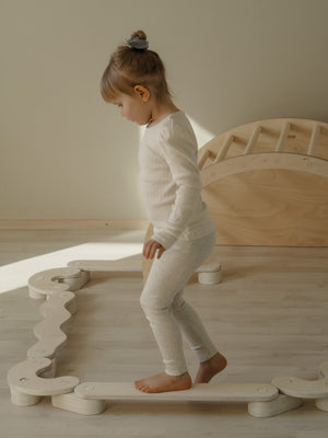 FitWood Balancierbalken Polku L Birke
